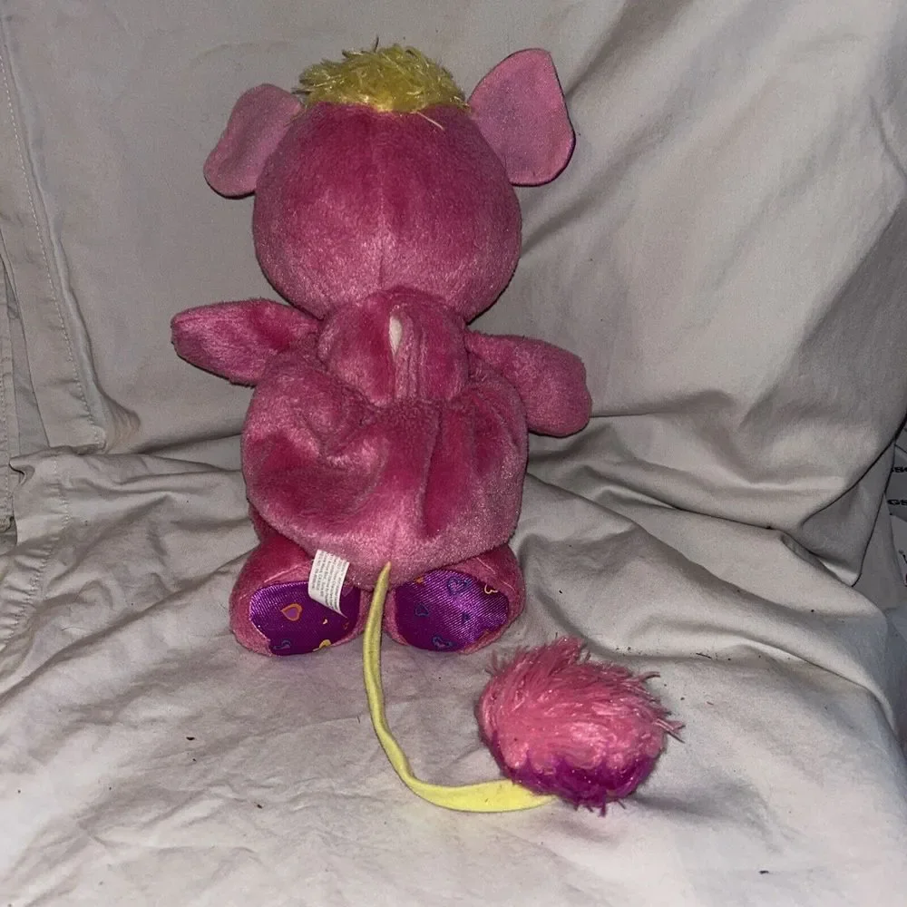 POPPLES POP N GIGGLE KISSY PINK STUFFED ANIMAL PLUSH - CUTE TOY‎ P4